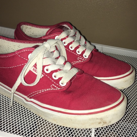 Red Vans - Picture 3 of 3